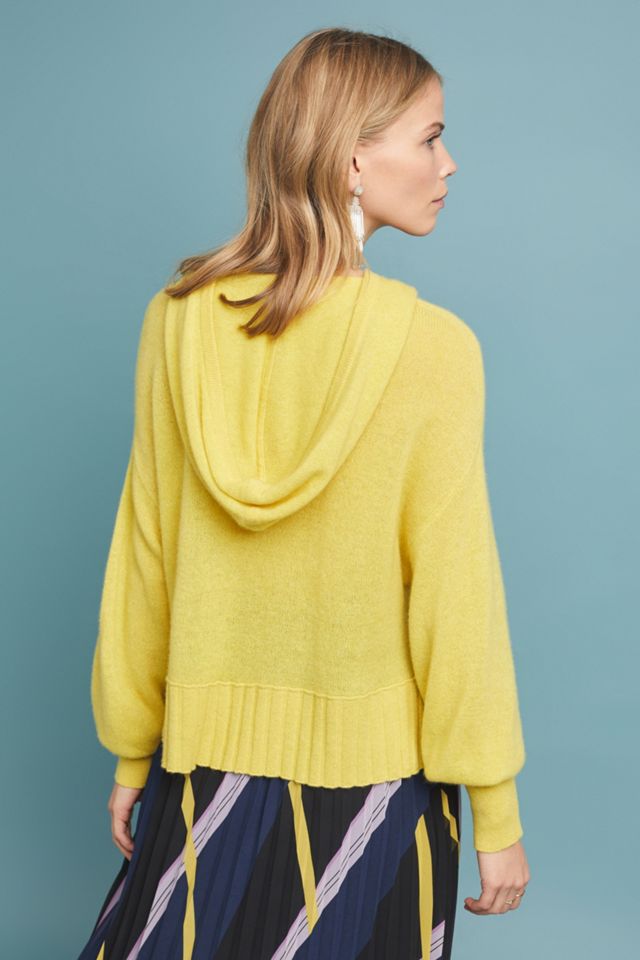 Cropped Cashmere Hoodie #1
