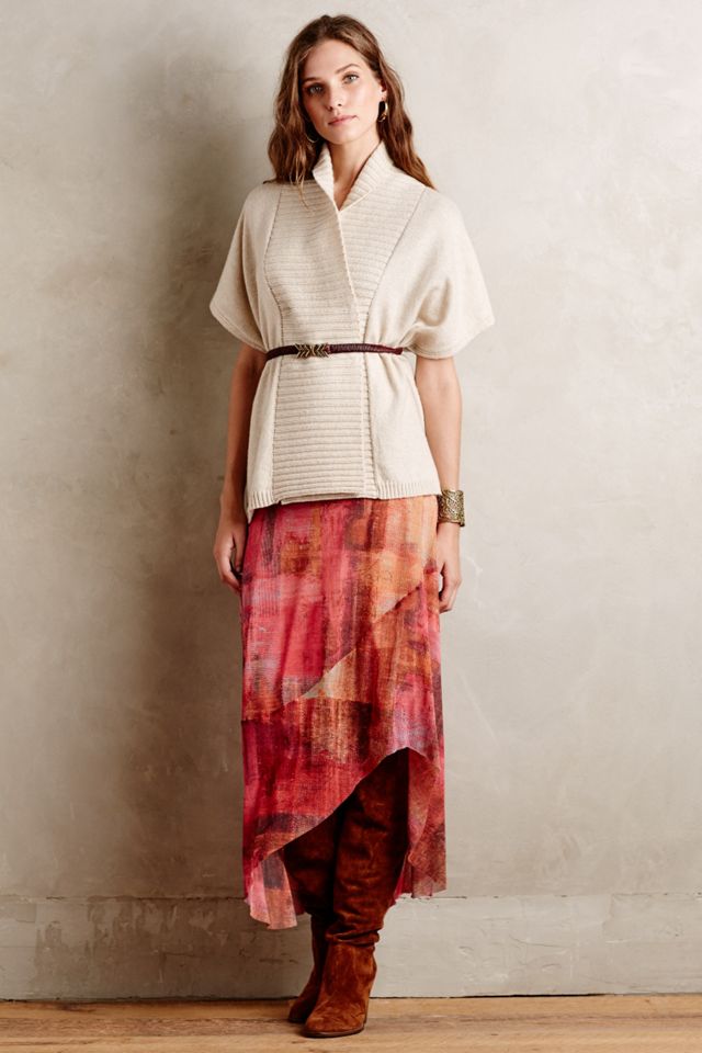 Ribbed Cocoon Cardigan #4