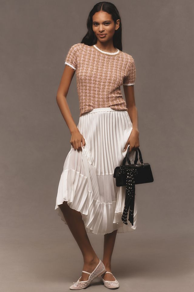 Endless Rose Tweed Sweater Tee #1