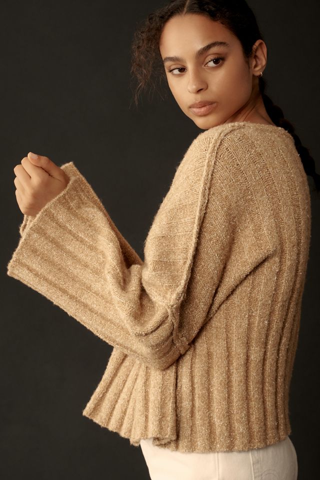 Free the Roses Boat-Neck Sweater #3