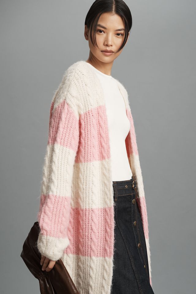 English Factory Maxi Cardigan Sweater #3