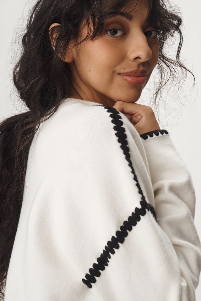 English Factory Stitched Sweater #1