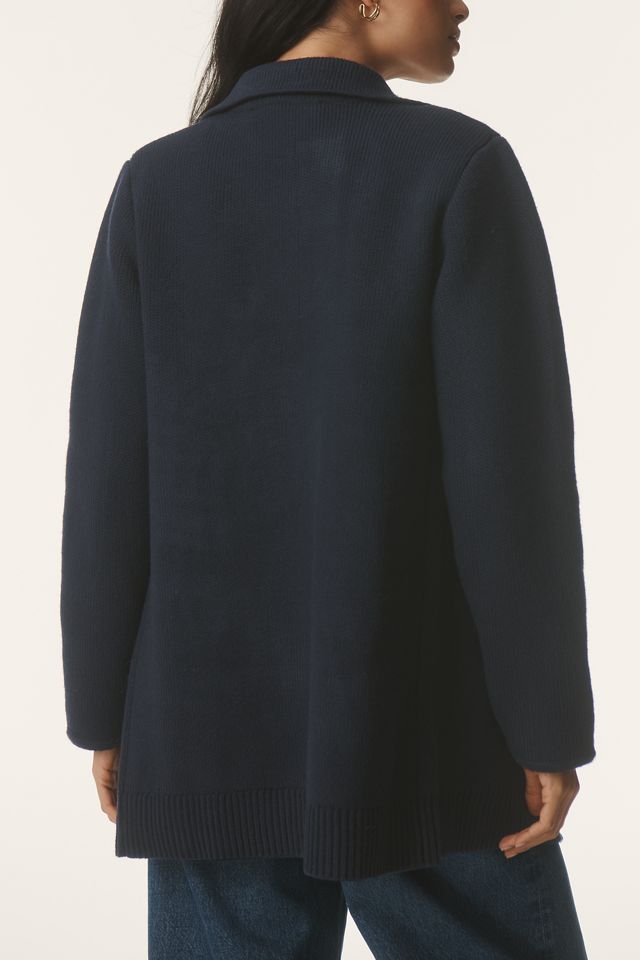 English Factory Double-Breasted Long Cardigan Sweater #1