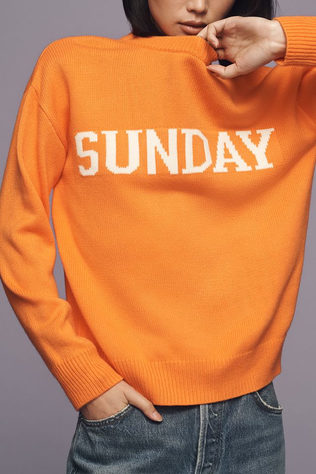 English Factory Weekend Graphic Crew-Neck Sweater #3
