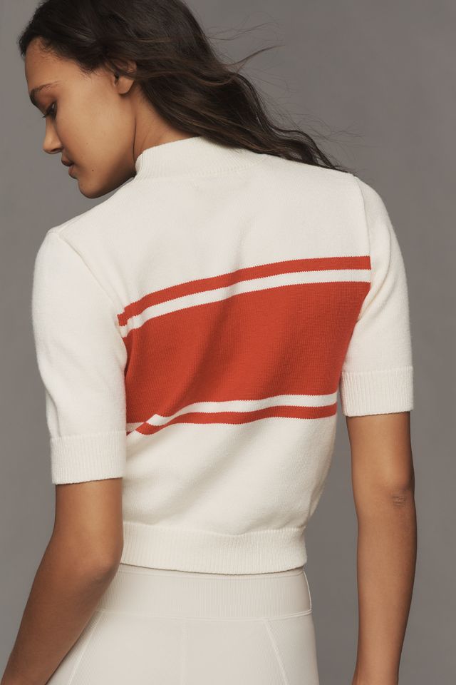 English Factory Short-Sleeve Aspen Sweater #1