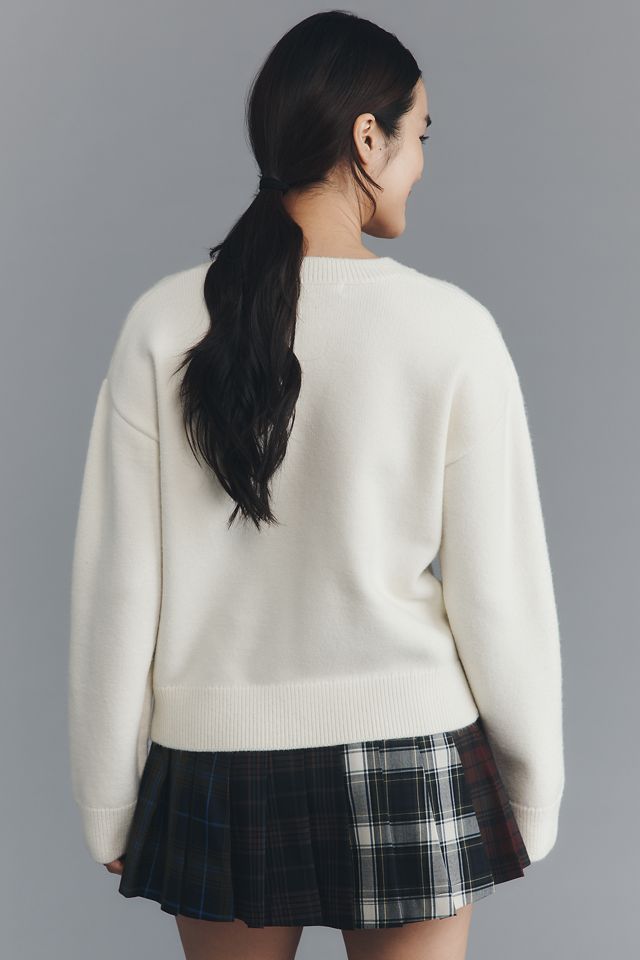 English Factory Cocktail Motif Sweater #3