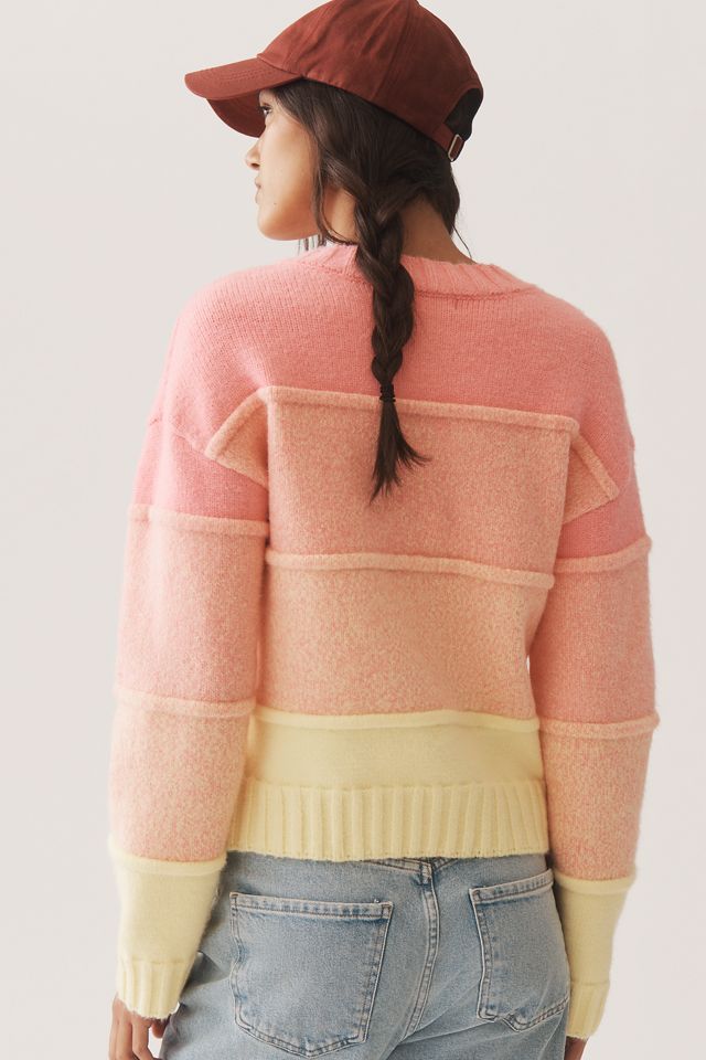 English Factory Ombre Textured Sweater #1