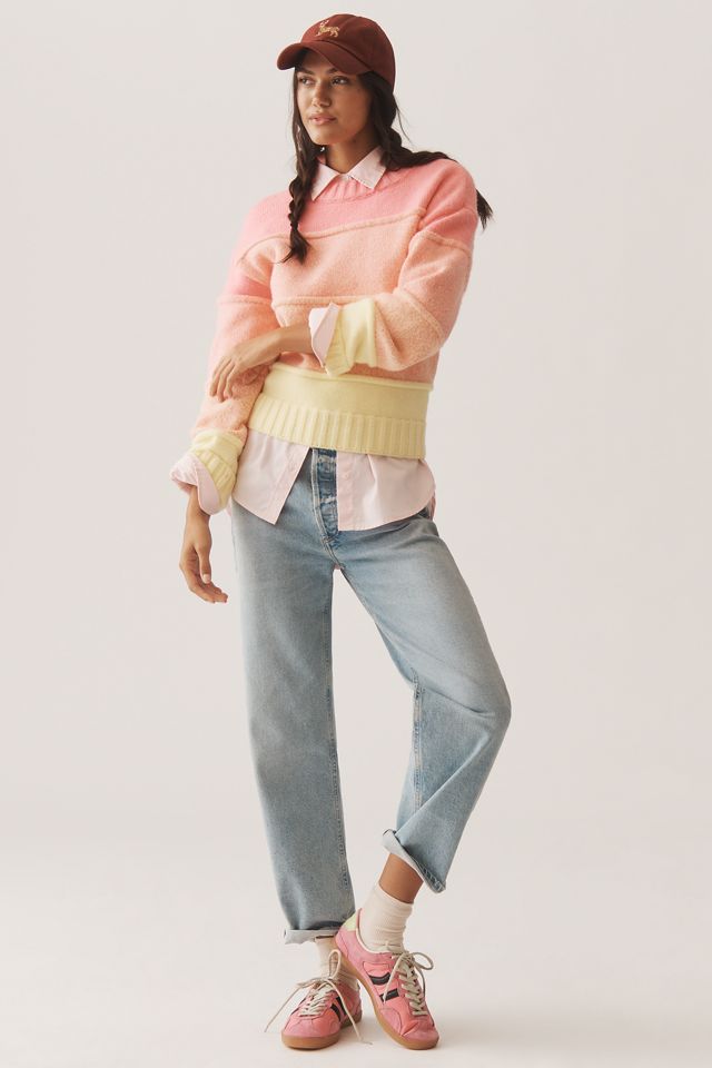 English Factory Ombre Textured Sweater #2