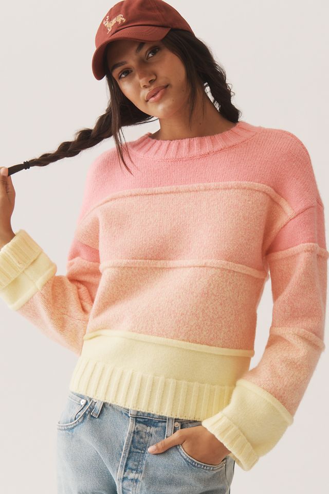 English Factory Ombre Textured Sweater #3