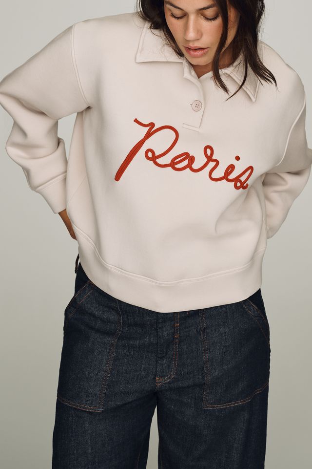 English Factory Paris Polo Sweater #1