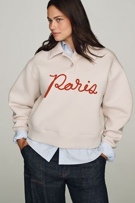 English Factory Paris Polo Sweater