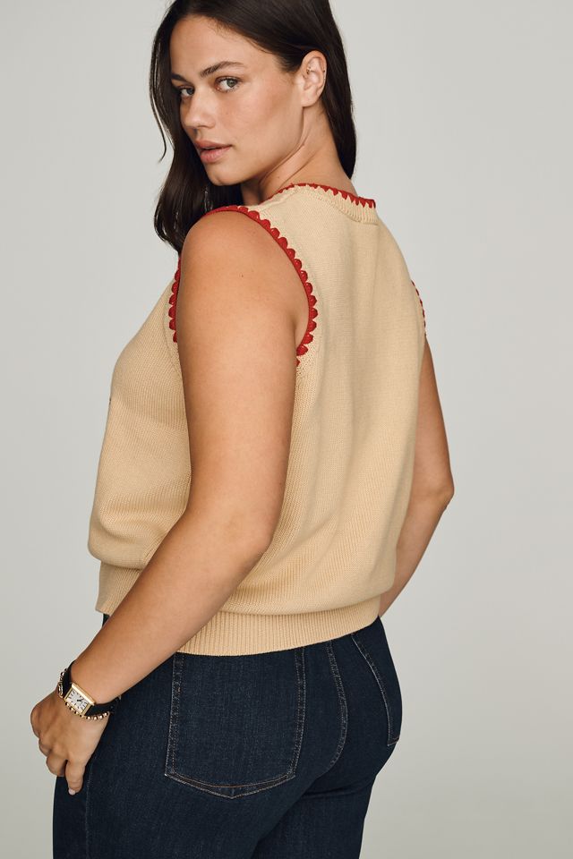 English Factory Berry Sweater Tank #1
