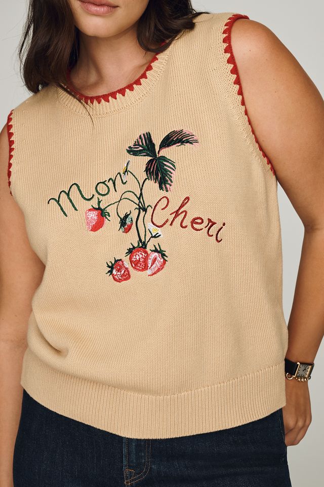 English Factory Berry Sweater Tank #2