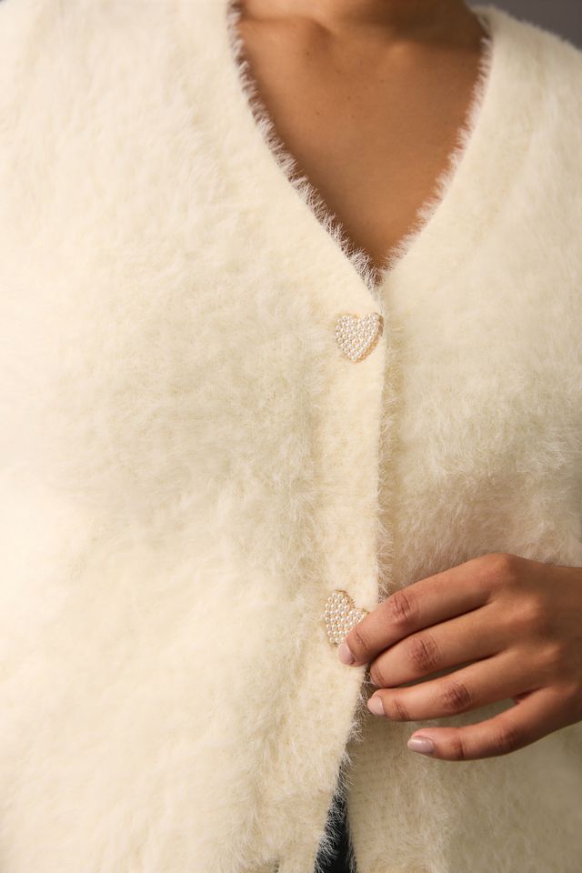 English Factory V-Neck Cardigan Sweater #1
