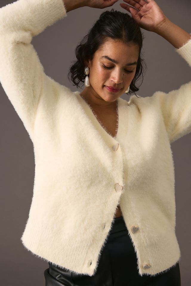 English Factory V-Neck Cardigan Sweater #4
