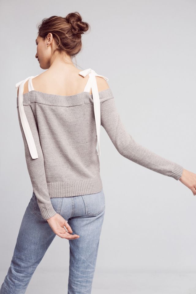 Isabel Off-The-Shoulder Cardigan #2