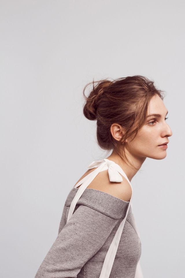 Isabel Off-The-Shoulder Cardigan #1
