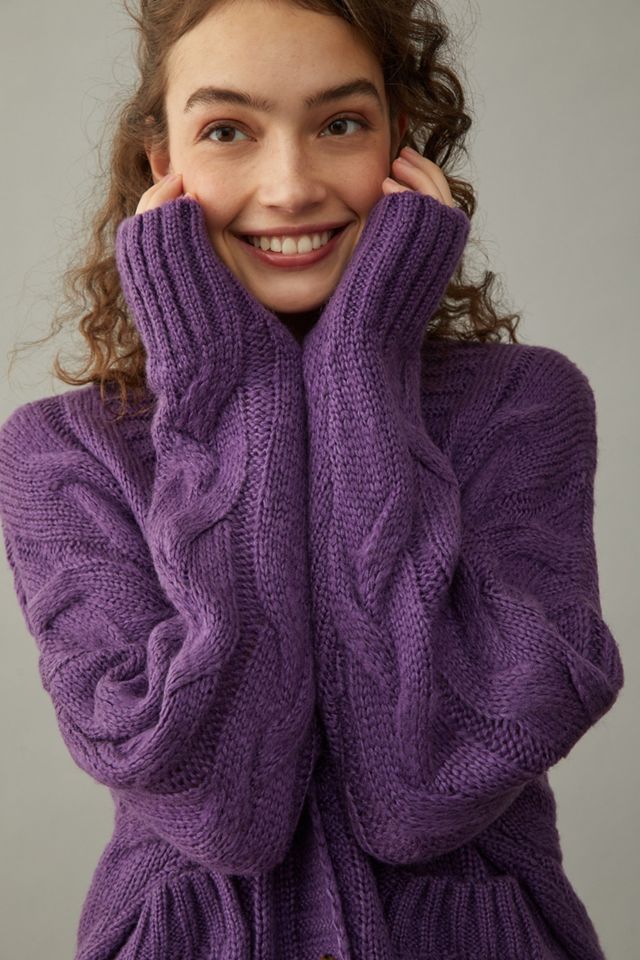 Consuela Cable-Knit Cardigan #1
