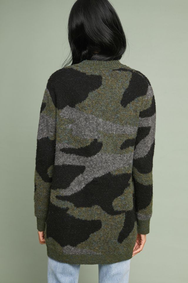 Moth 2025 camo cardigan