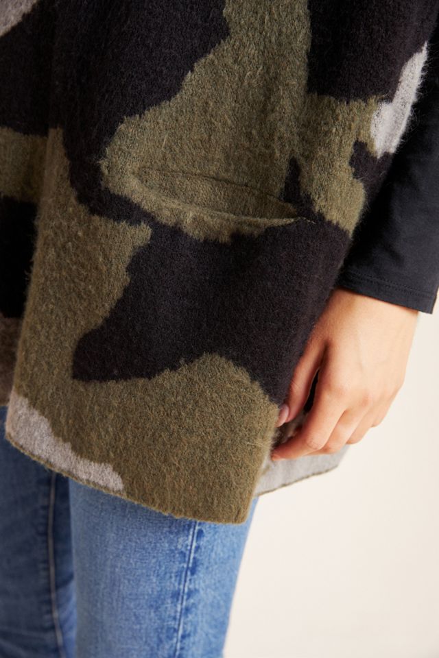 Henrietta Camo Poncho #2