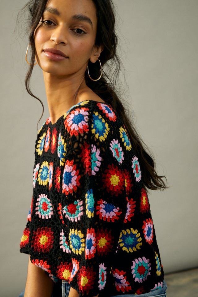 Magdalena Crochet Sweater #1