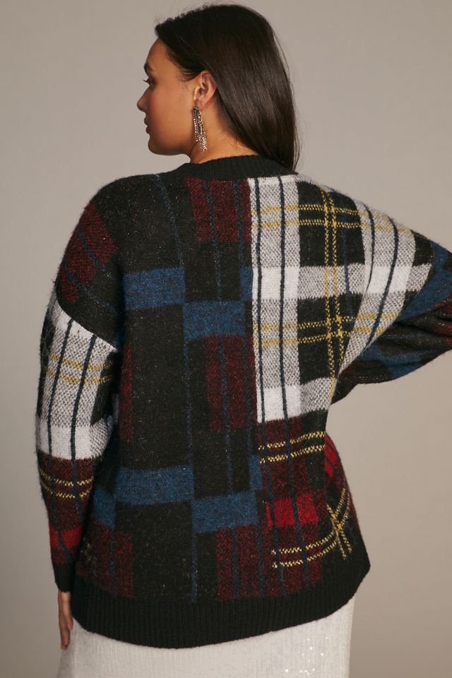 RD Style Plaid Cardigan Sweater #5