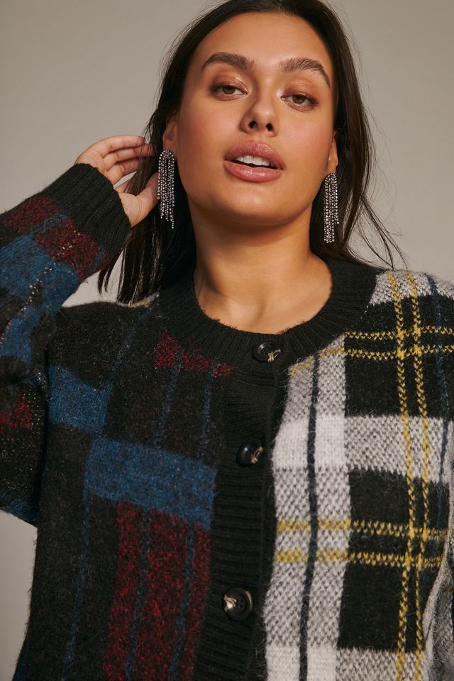 RD Style Plaid Cardigan Sweater #6