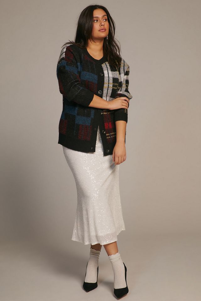 RD Style Plaid Cardigan Sweater #4