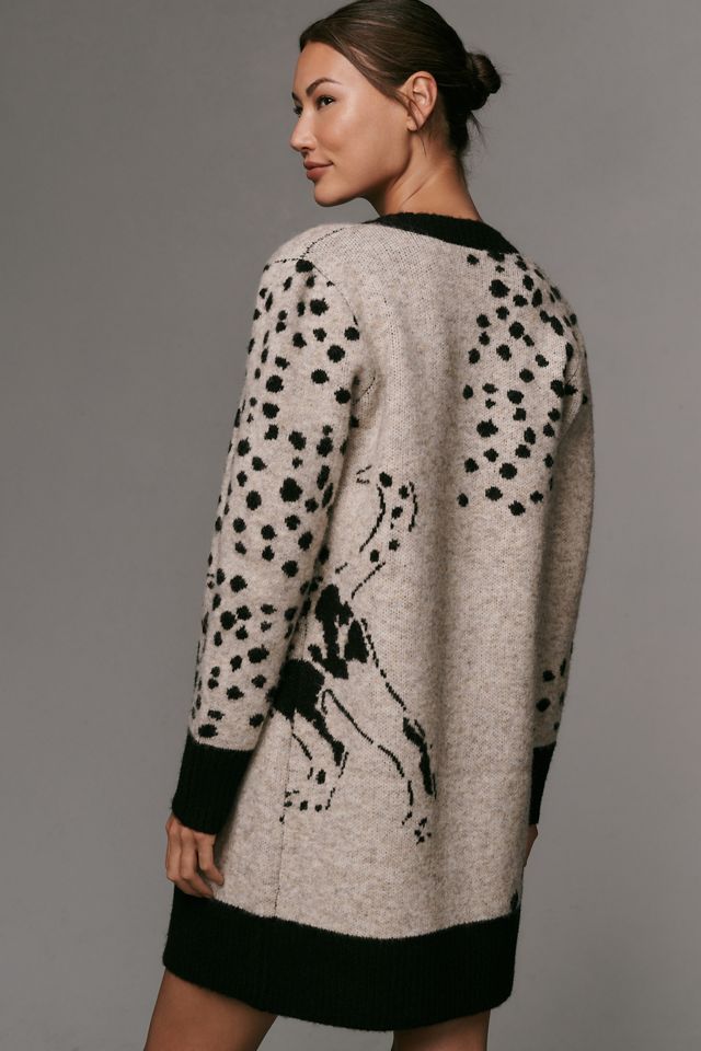 RD Style Dalmatian Cardigan Sweater #1