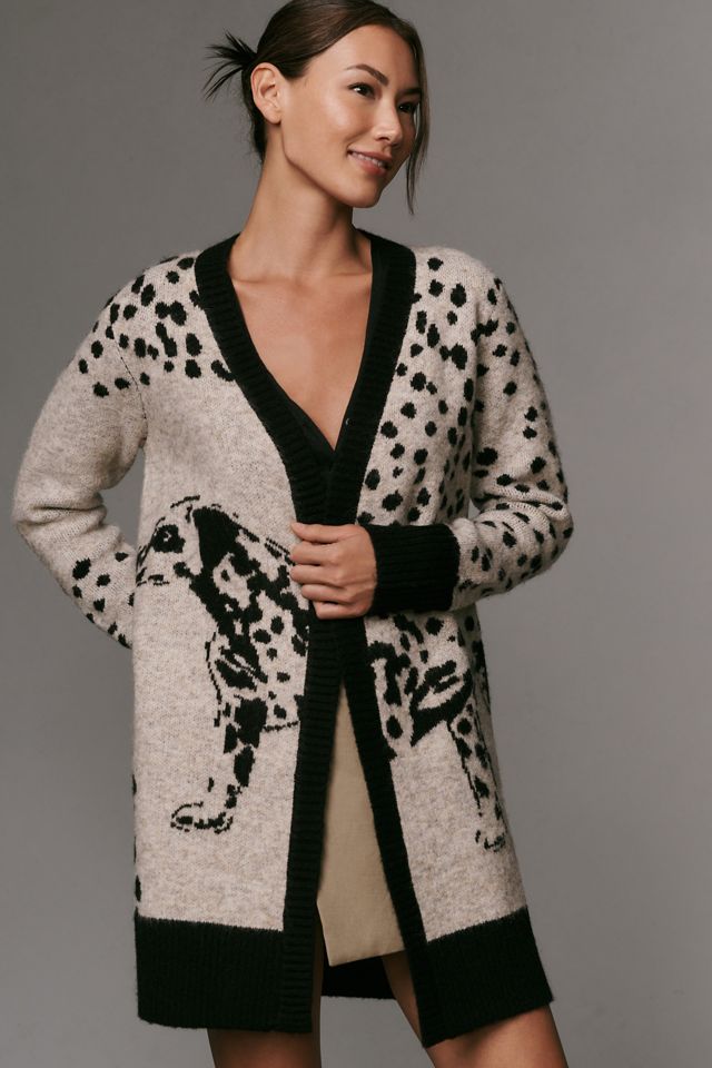 RD Style Dalmatian Cardigan Sweater #3