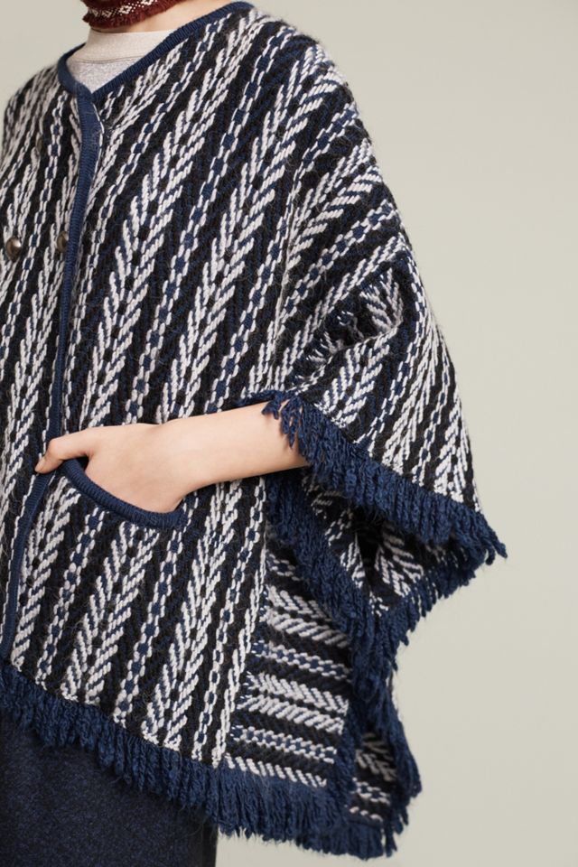 Tajo Jacquard Poncho #2