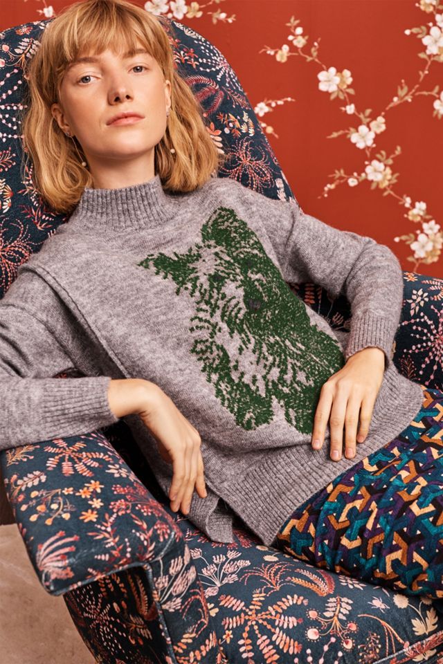 Turtleneck Puppy Pullover #3