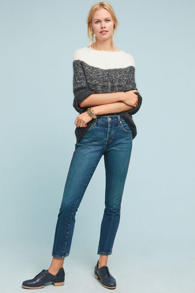 Hand-Knit Tonal Sweater | Anthropologie