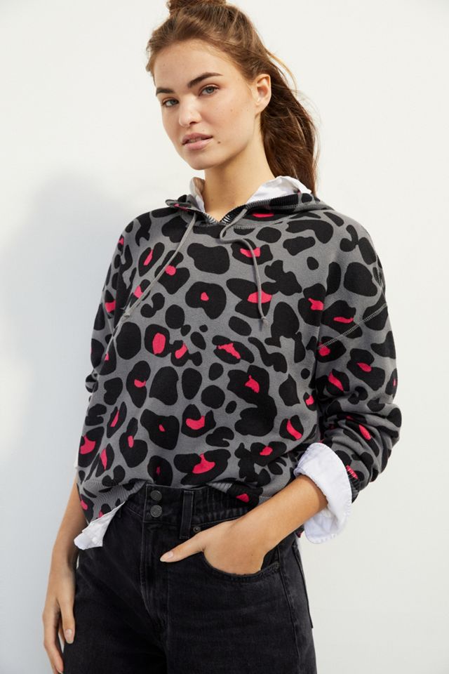 Sonya Leopard Hoodie Anthropologie