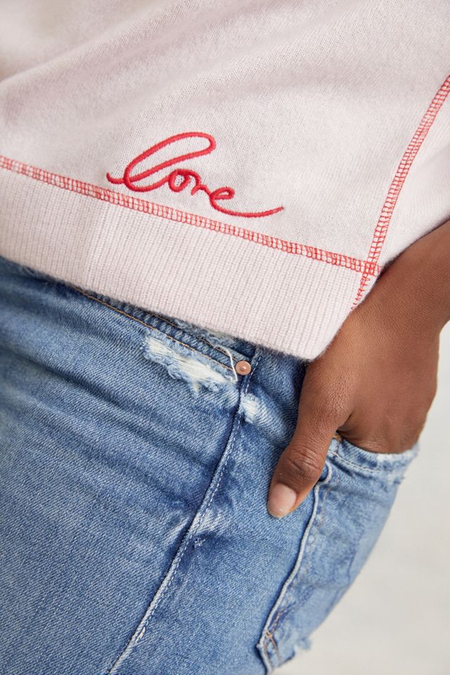 Heartfelt by Anthropologie Love-Stitched Cashmere Hoodie #1