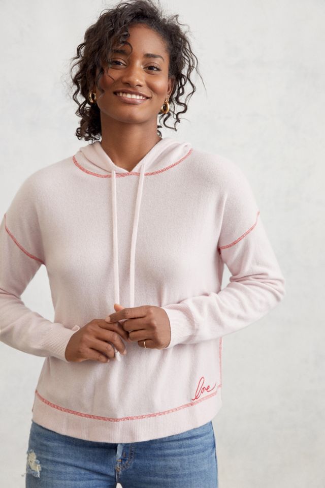 Heartfelt by Anthropologie Love-Stitched Cashmere Hoodie #2