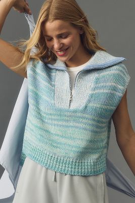 525 Half-Zip Sweater Vest | Anthropologie