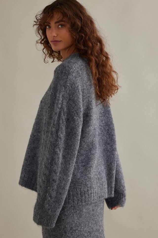 Mabel Oversized Crew Neck Jumper #5