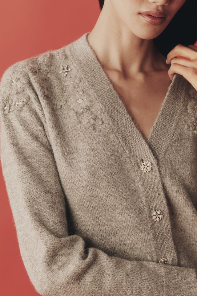 ASTR The Label Susannah Embellished Cardigan Sweater #2