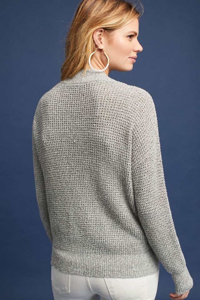 Wrap-Front V-Neck Pullover #2