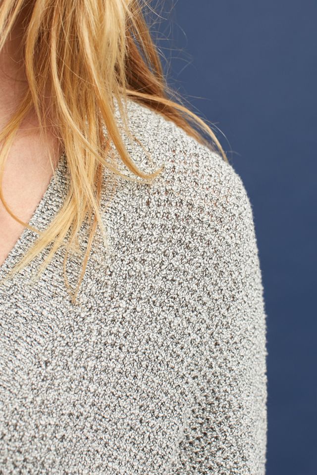 Wrap-Front V-Neck Pullover #3