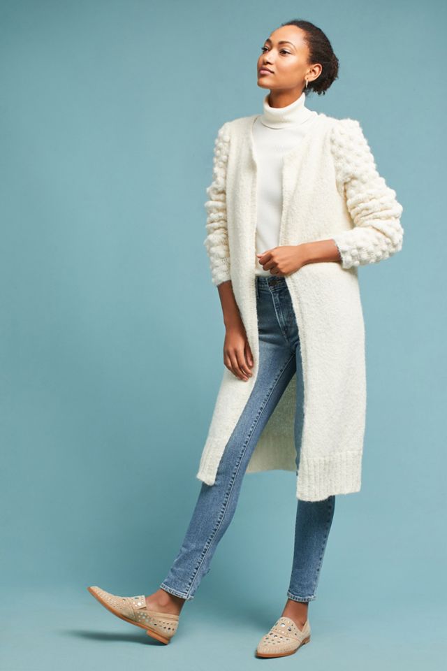 Hand-Knit Candide Wrap Cardigan #2
