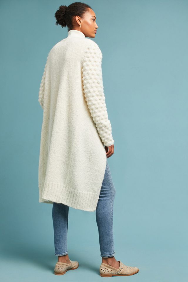 Hand-Knit Candide Wrap Cardigan #4