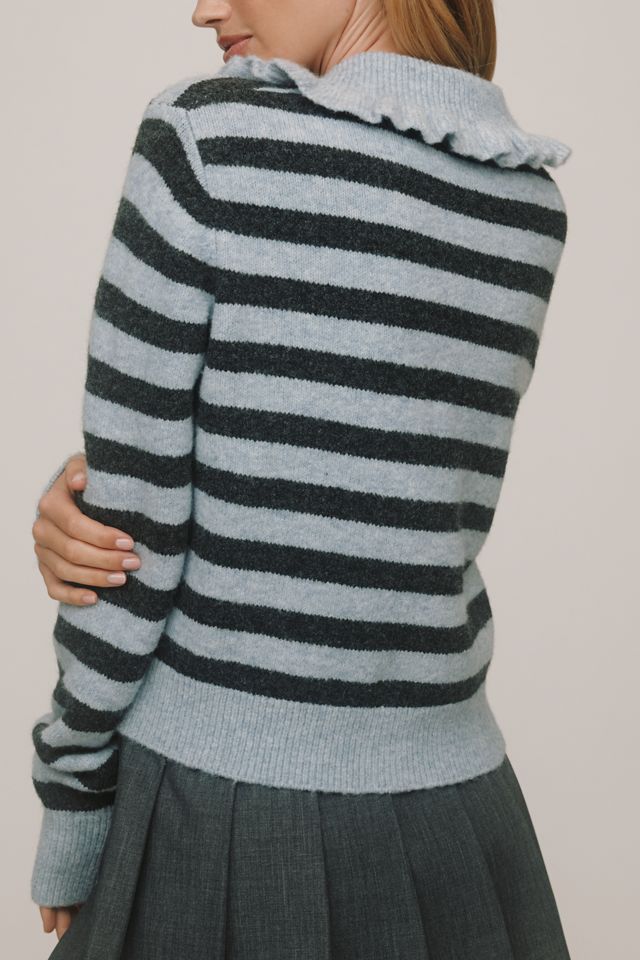 Le Cardigan Ainsley à Col Volants par Self Contrast #1