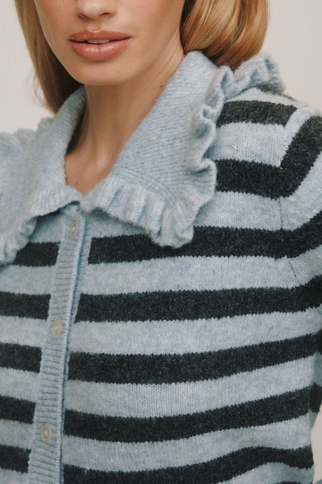 Le Cardigan Ainsley à Col Volants par Self Contrast #2