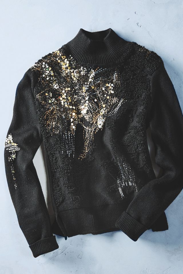 Beaded Fete Turtleneck #3