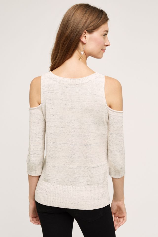 Spacedye Open-Shoulder Pullover #1