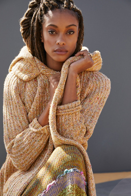 Pilcro Hooded Duster Cardigan | Anthropologie
