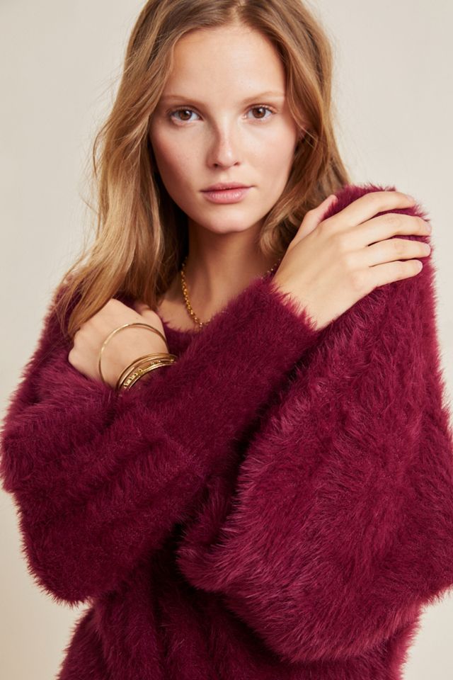 Ember Eyelash Sweater #2