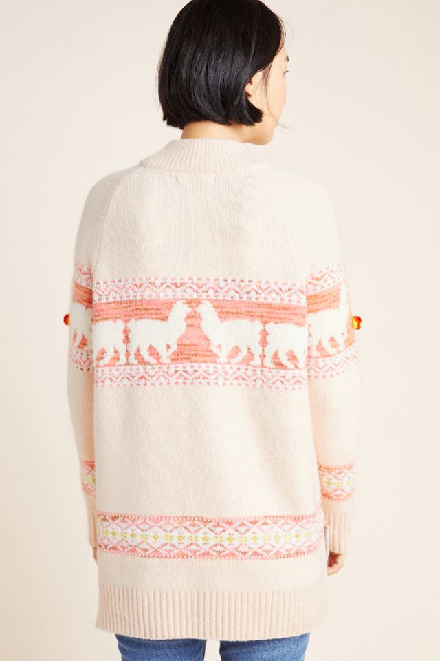 Llama 2025 sweater anthropologie